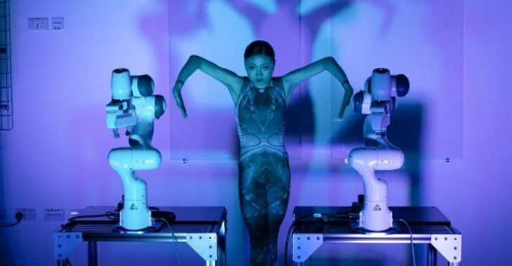 Mayuko Iwanaga In Mechanics Of Movement. Photo Sophie Beth Jones