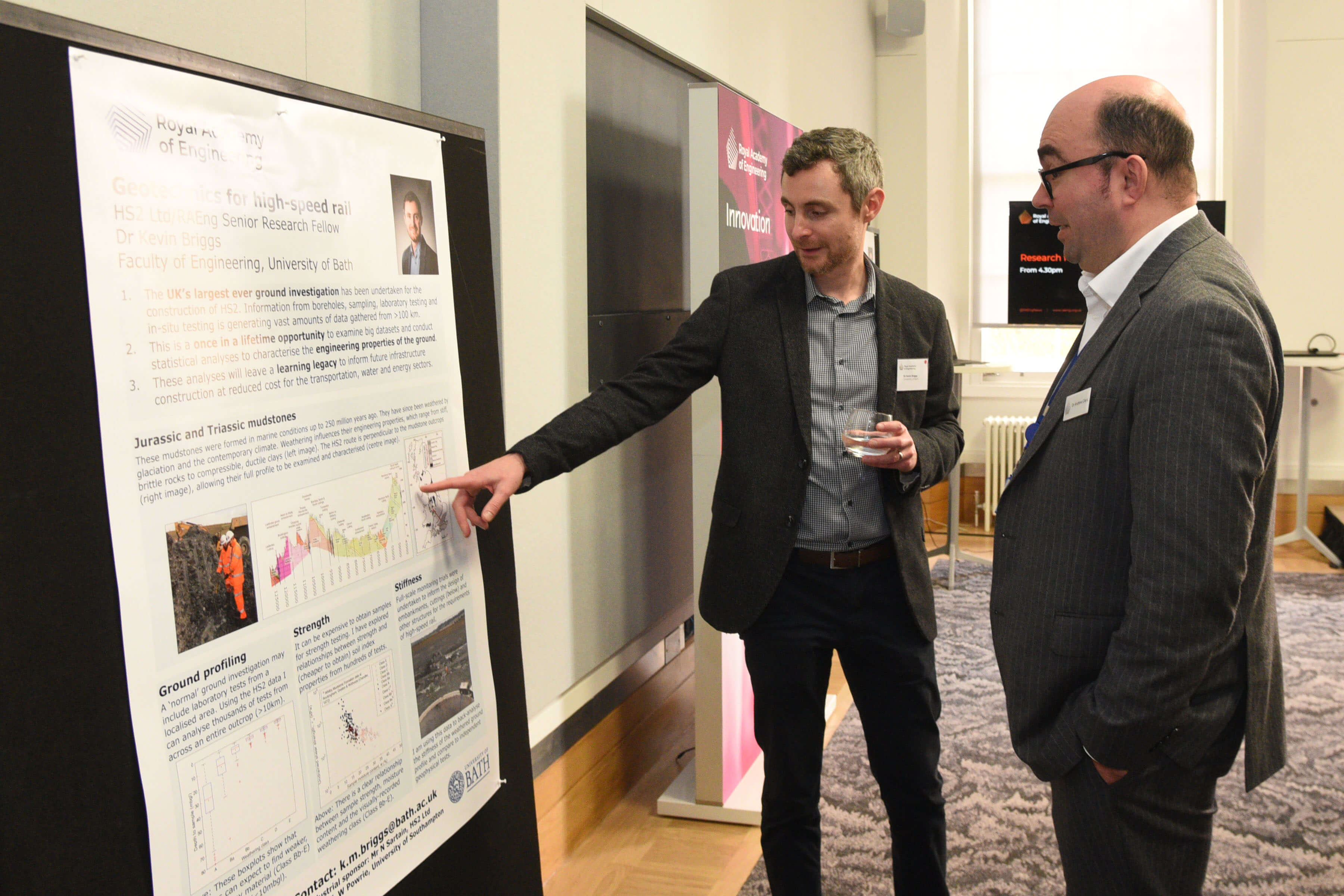 Dr Kevin Briggs discusses his research into geotechnics for high-speed rail