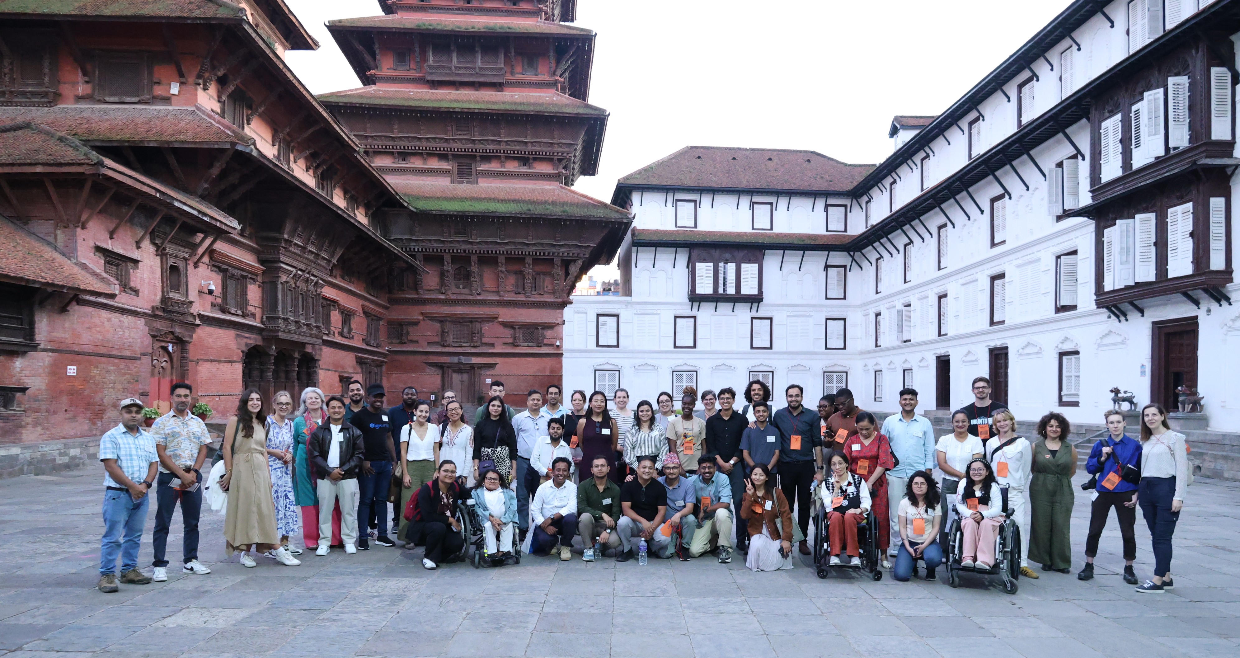Group photo of Frontiers delegates in Nepal