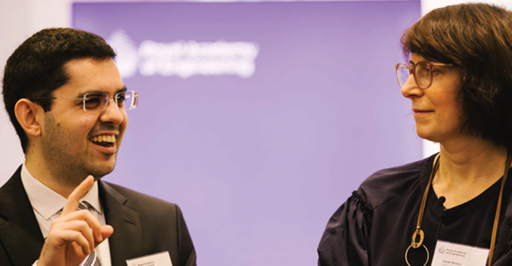 Two Policy Fellows Talking
