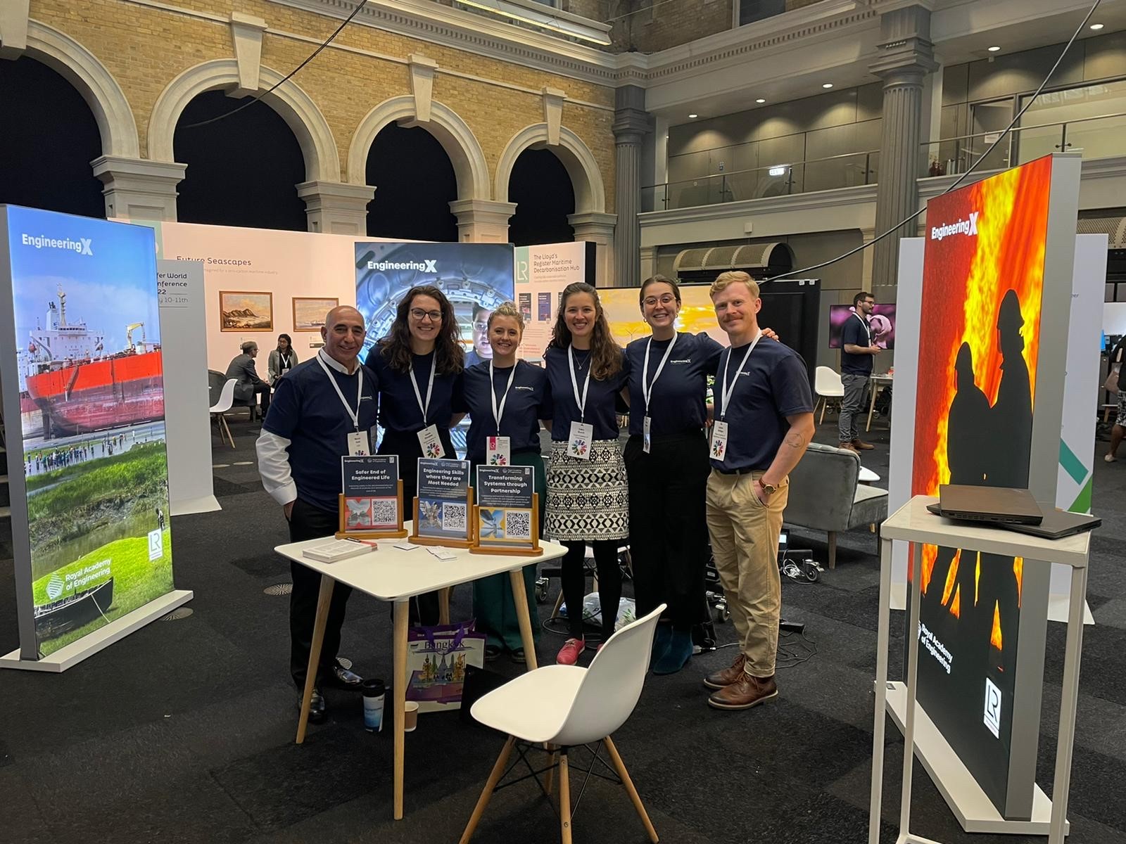 Academy staff members from the Engineering X team at the Lloyd’s Register Foundation Safer World Conference