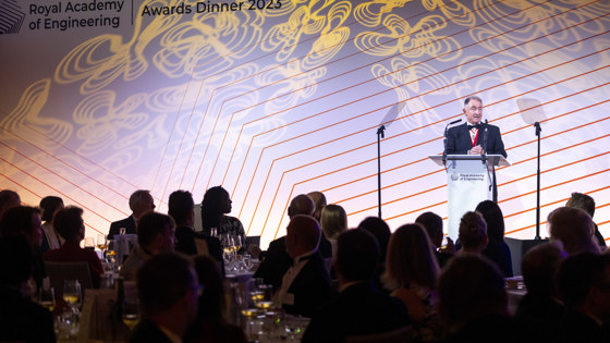 Sir Jim MacDonald at 2024 Awards Dinner