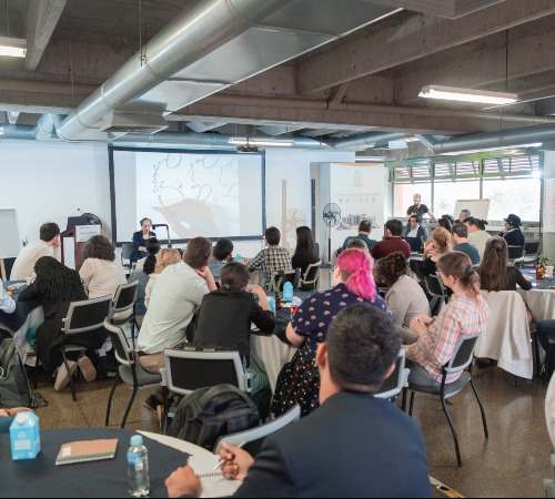 Delegates participating in the introductory session