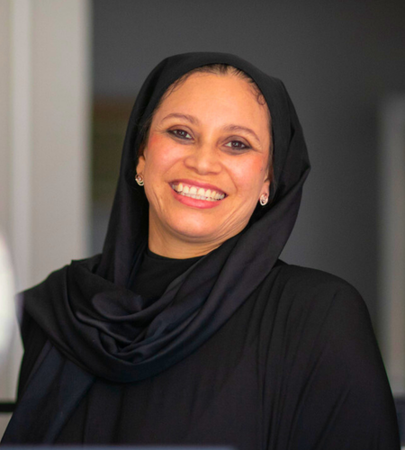 Headshot of Dr Maryam Amra Jordaan.