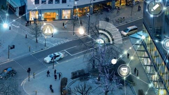 Abstract City Overlay 500X450