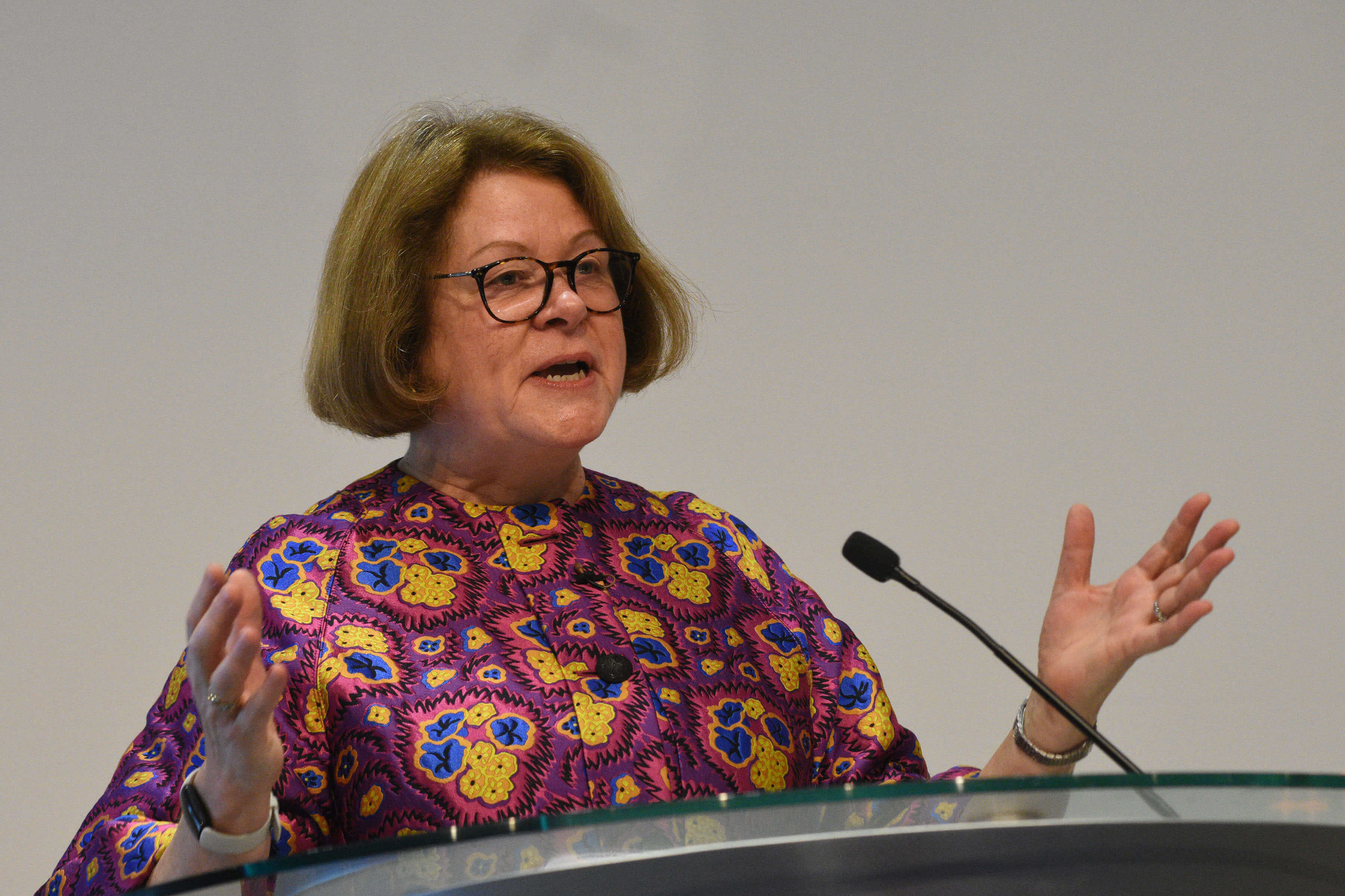 Keynote speaker Baroness Brown of Cambridge speaks about her career