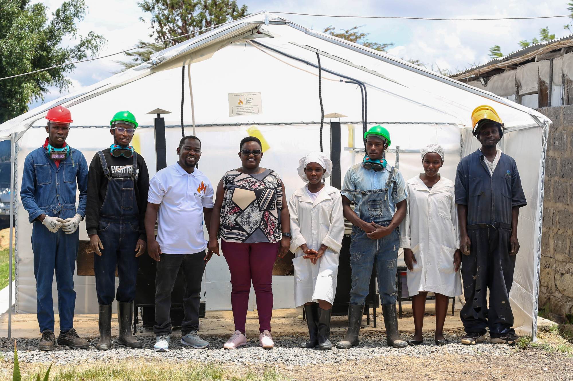 The BioAfriq Energy team