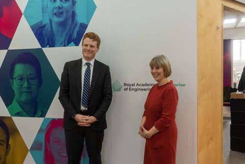 US Special Envoy to Northern Ireland for Economic Affairs, Joseph Kennedy III, visited the Enterprise Hub at Ormeau Baths in Belfast