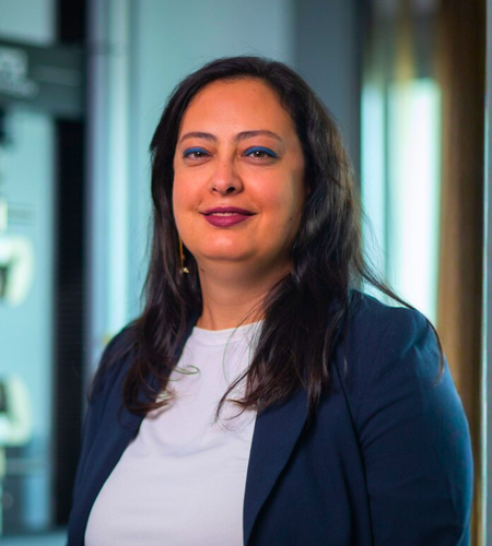 Headshot of Irene Samy.